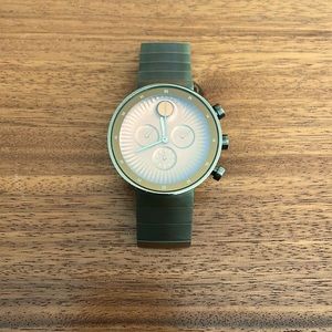 Movado Edge 3680024 Chronograph Gray Ion-Plated Watch 42mm 😊